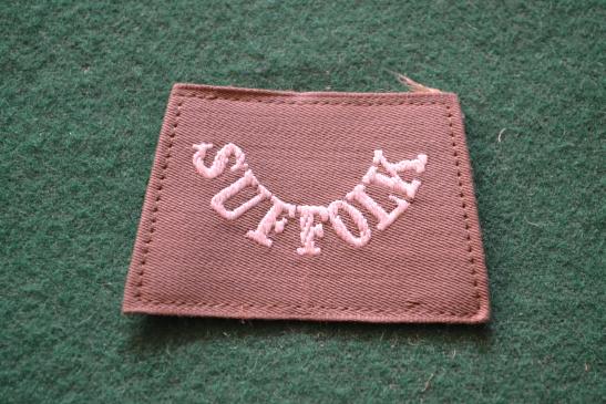 Suffolk Regiment.