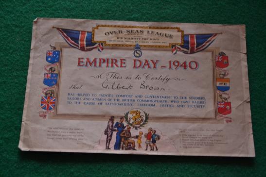 Empire day.