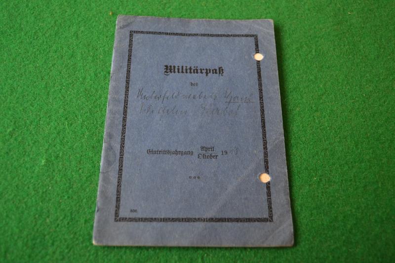 Imperial Soldbuch.