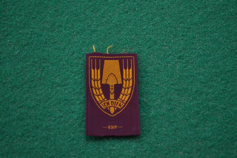 Dutch RAD Cap Badge.