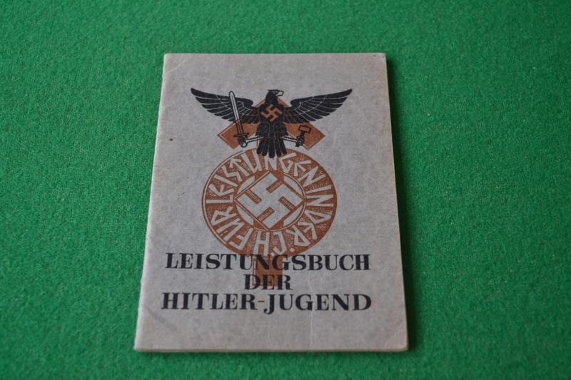 Hitler Youth Sports Book.