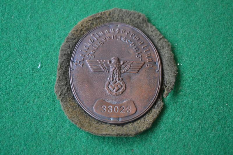 Customs Arm Badge.