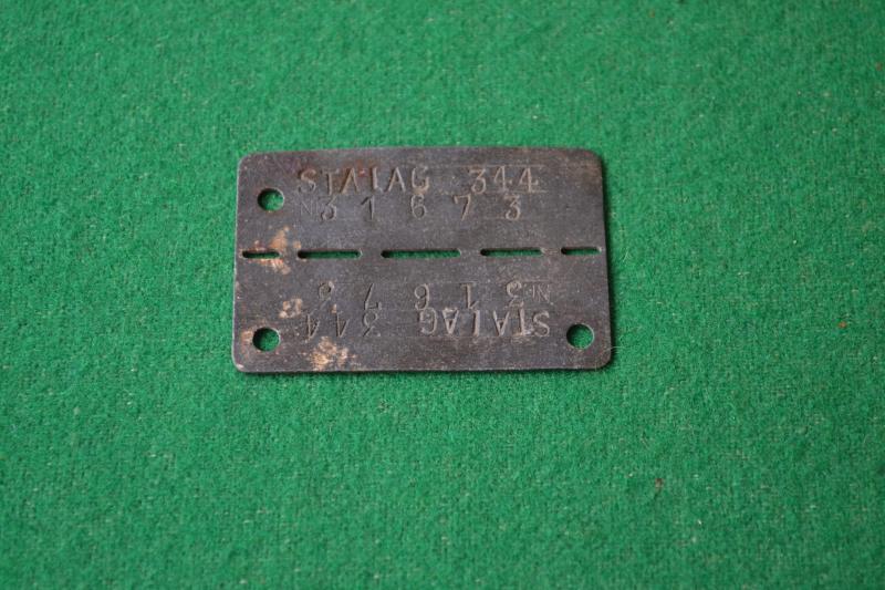 British POW ID Tag.
