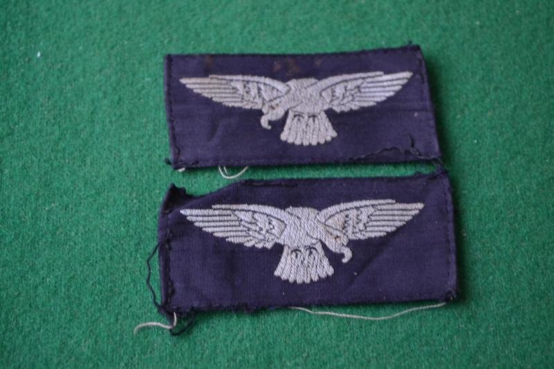 RAF Shoulder Badges.