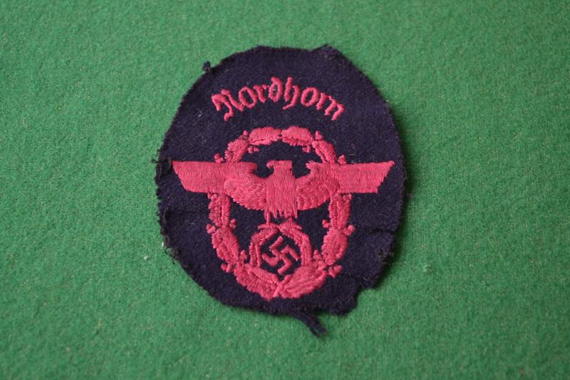 Fire Police Arm Badge.